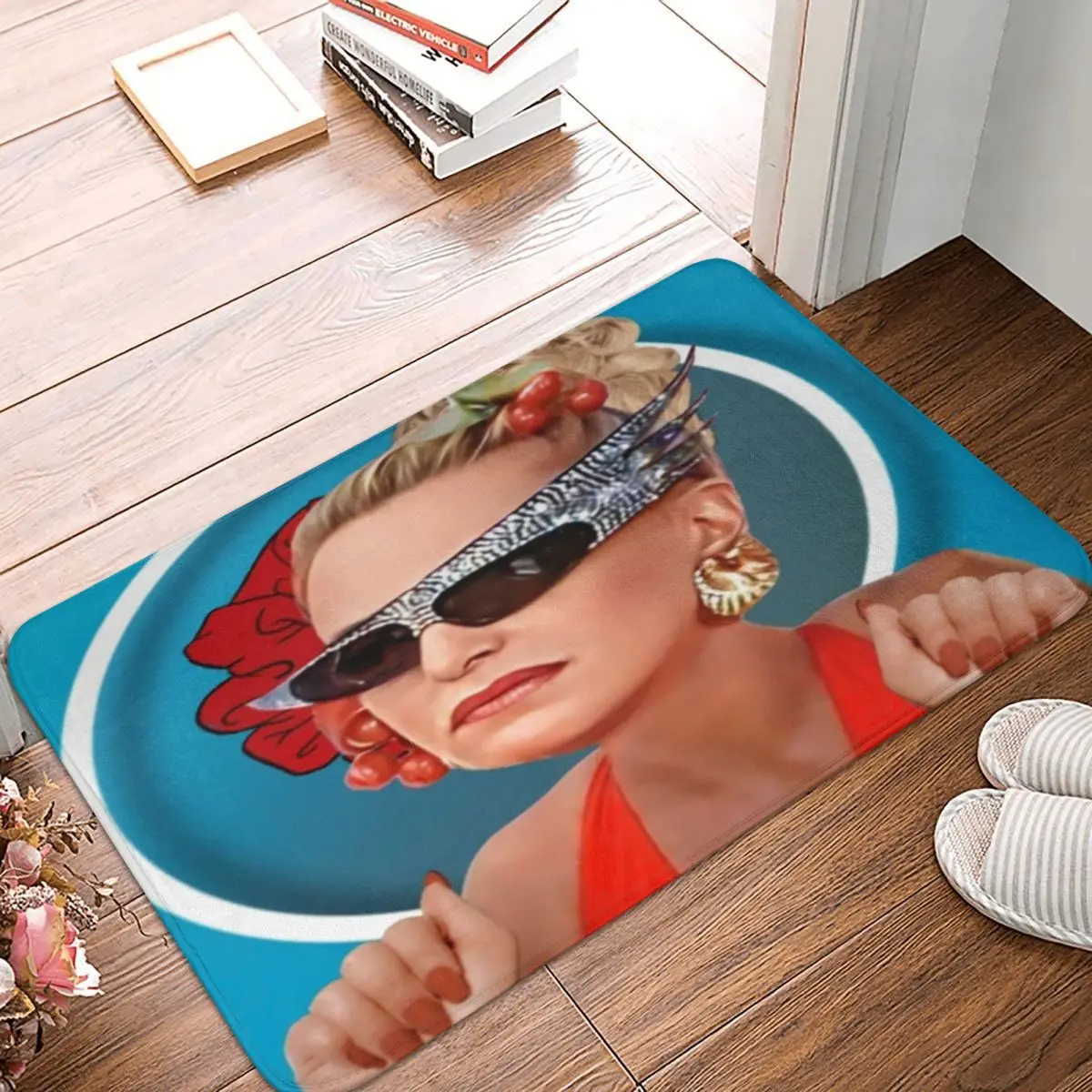 

Коврик Goldie Hawn Overboard 60x40 см, коврик из полиэстера, коврики для пола в стиле ретро, практичные повседневные