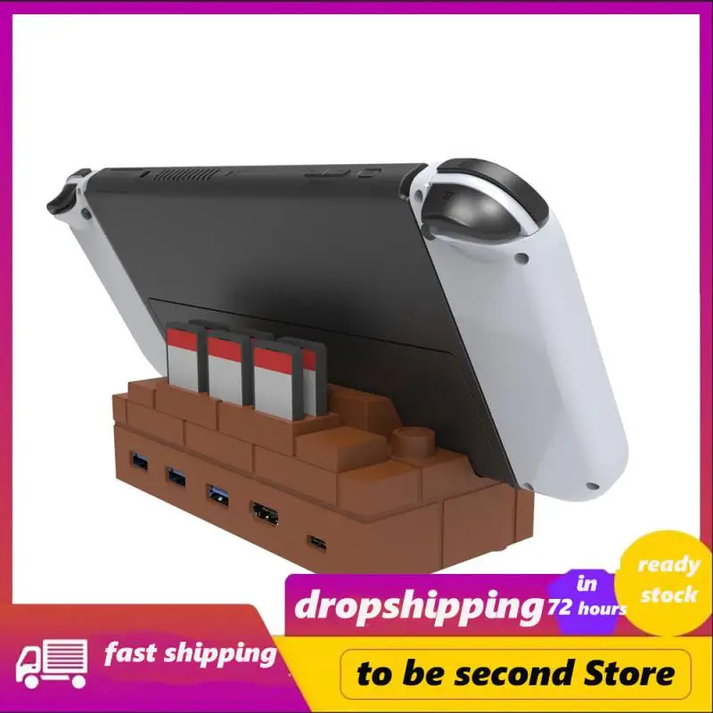 

Laptop Converter Type-c Male Hd Handle 1080p Side Charging And Playing Conversion Dock -compatible To Av Adapter Portable