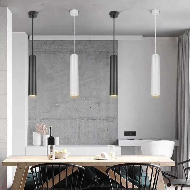 Подвесной светодиодный светильник GU10 для столовой люстра потолочного