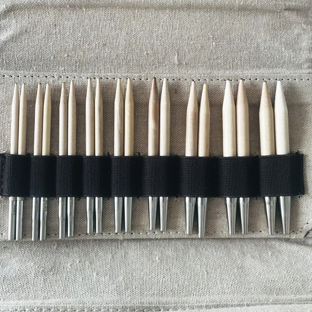 LYKKE Crafts Naturale 3 5 дюйма набор со сменными иглами загар джинсовая ткань бежевый холст