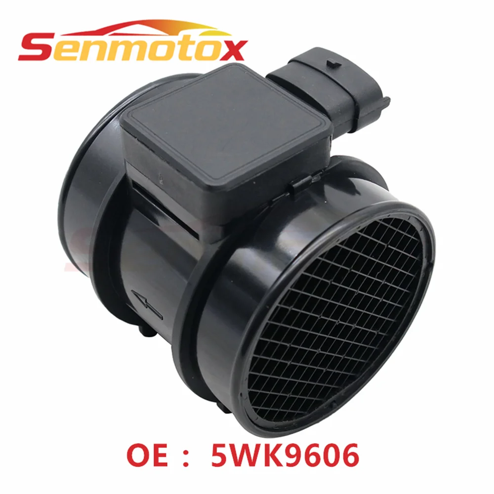 Фото Датчик массового расхода воздуха 5WK9606 для HOLDEN ASTRA, OPEL VECTRA, ASTRA, VAUXHALL OMEGA 5WK9641, 5WK9606Z, 836583, 90530463, 8ET009142-031 №1