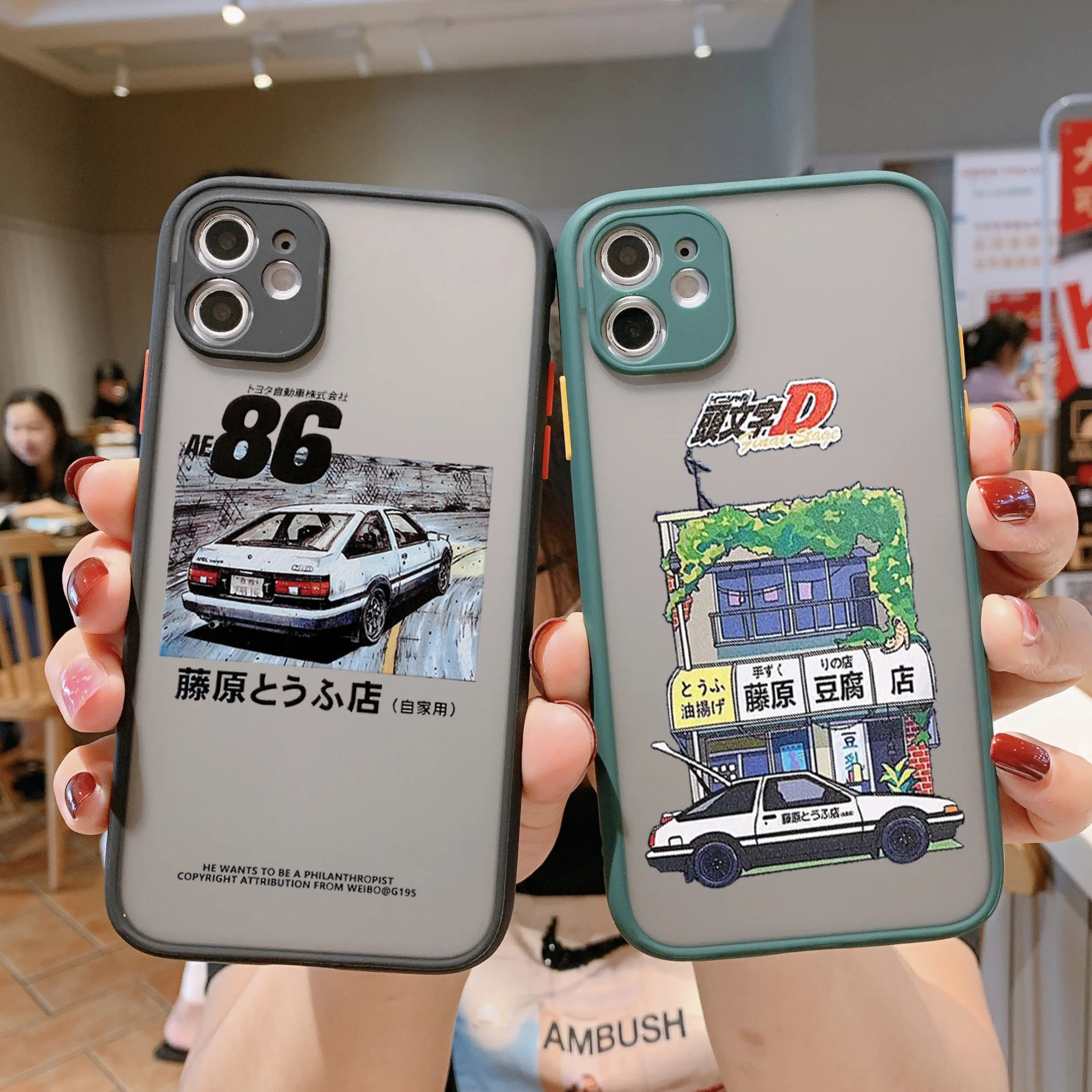 

Чехол аниме Initial D AE86 для IPhone 11 12 13 14 Pro Max X XR XS Max 8 7 14Plus SE