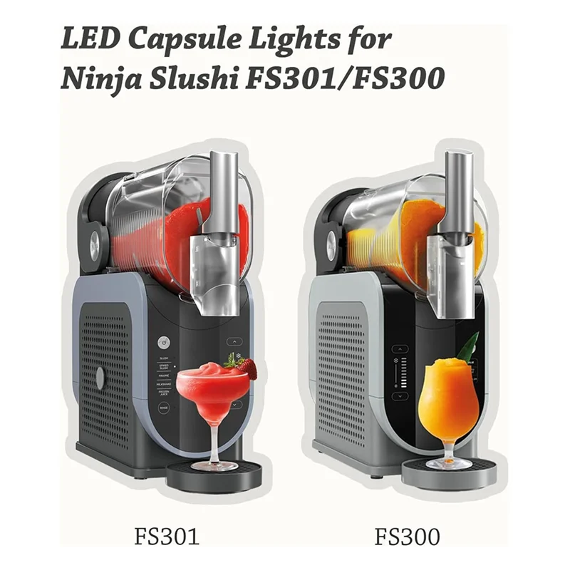Модуль освещения SHGO в форме капсулы для Ninja Slushi FS301FS300, аксессуар для машины для слякоти (art.: 3920ce884ca4a) - 3920ce884ca4a