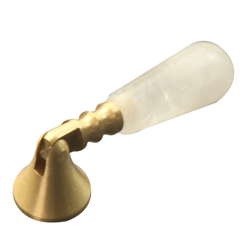 

Crystal Handle Brass Knob Pink Cabinets Door Pull Handle