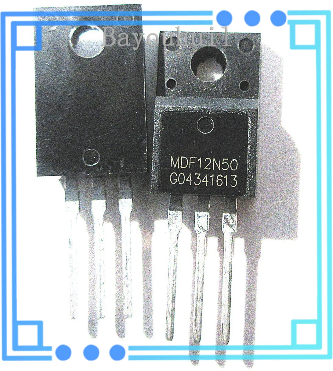 

10PCS MDF12N50BTH MDF12N50B 12A 500V TO220F MOS Tube FET MDF12N50