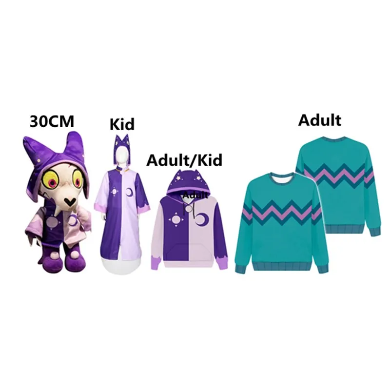 

Толстовка с капюшоном для косплея «Сова» для взрослых и детей