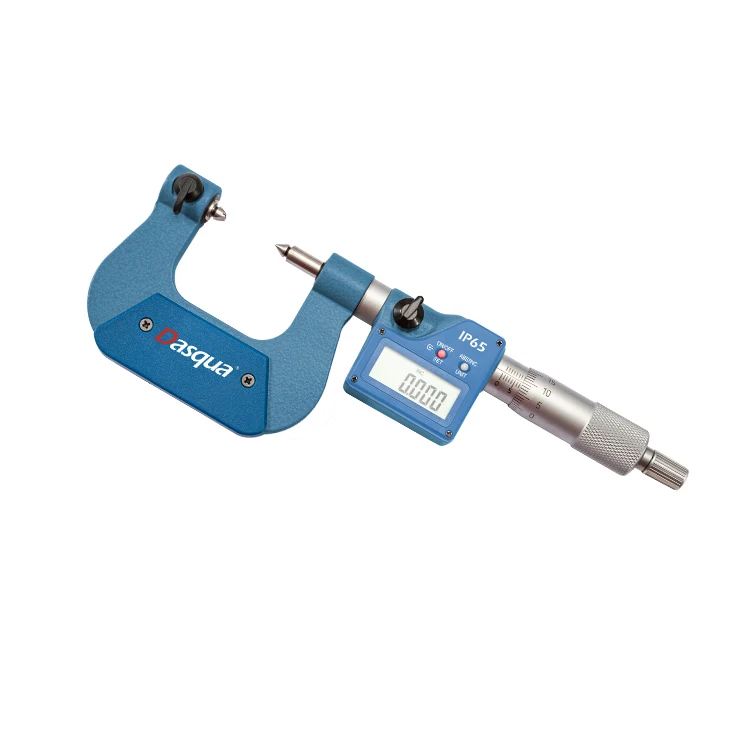 

Dasqua Spindle Type Digital Screw Thread 50mm Digital Micrometer