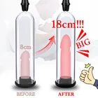 Мужской мастурбатор тренажер для пениса инструмент для взрослых секс-игрушки для мужчин Насос для пениса вакуумный насос ручной удлинитель пениса усилитель секс-шоп