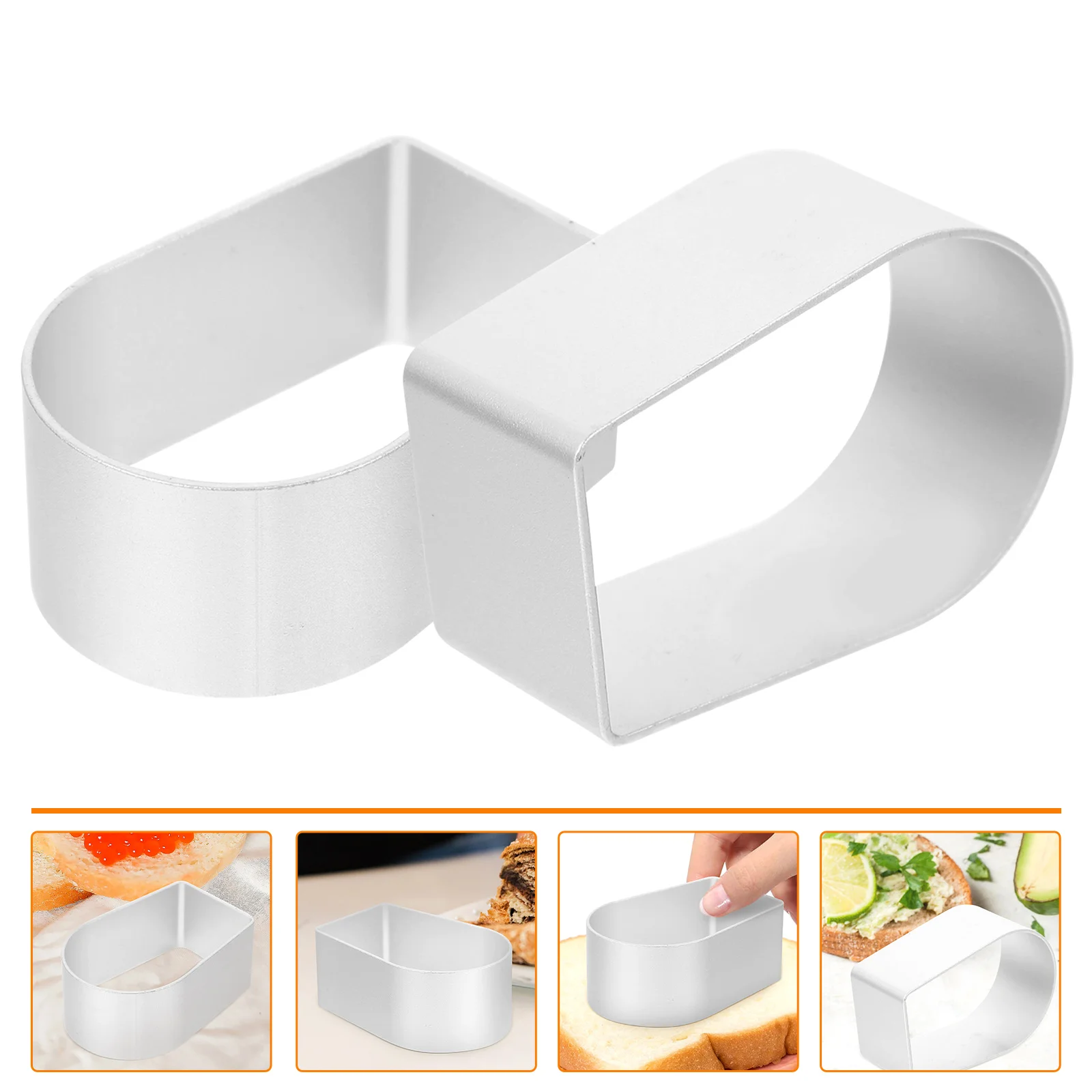 

Cookie Molds Bakingcake Biscuit Fondant Pastry Shapes Bread Metal Tools Candy Sandwich Dough Steel Pie Stainlessring