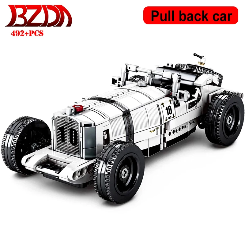 

Механический строительный блок SENBAO City, высокотехнологичный конструктор для гоночных автомобилей, серии «сделай сам», подарок для Ki