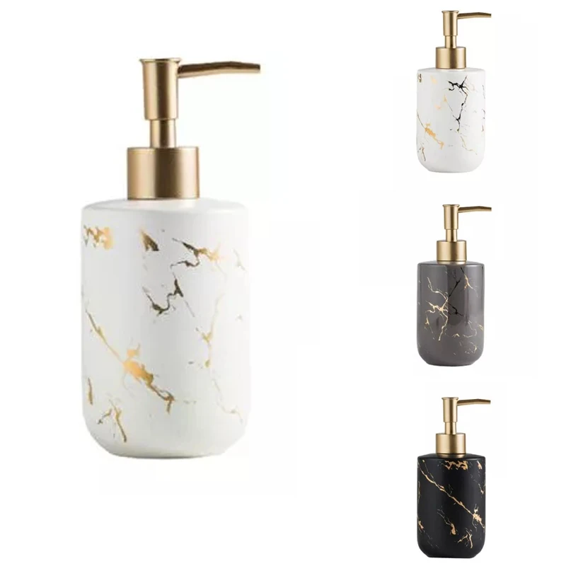 

300ML Ceramics Emulsion Bottles Creative Latex Bottles Liquid Soap Dispensers Bathroom Set Home Decoration