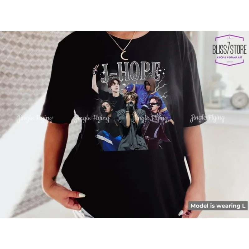 Футболка Надежда на сцене футболка армейская рубашка Bangtan Merch Kpop Jhope