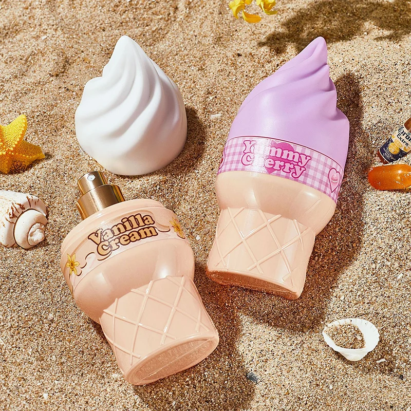 Фото Бестселлер: парфюмированный спрей для тела с ароматом мороженого, женский парфюм с ароматом мороженого, 100 мл, стойкий аромат, спрей для тела. №4