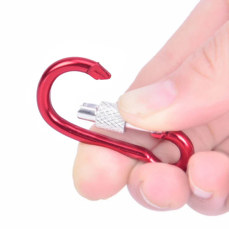 

Aluminium Alloy Snap Carabiner Climbing Accessories D-Ring Key Chain Clip Keychain Hiking Camp Mountaineering Hook