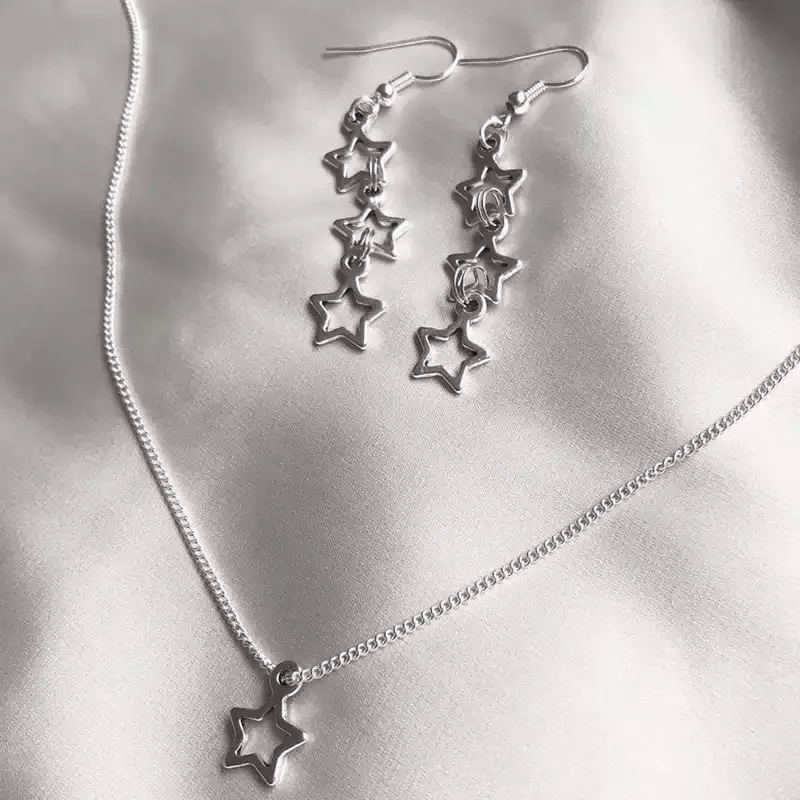 Новая звезда серьги ожерелье богини звезды детские подарки колдовство