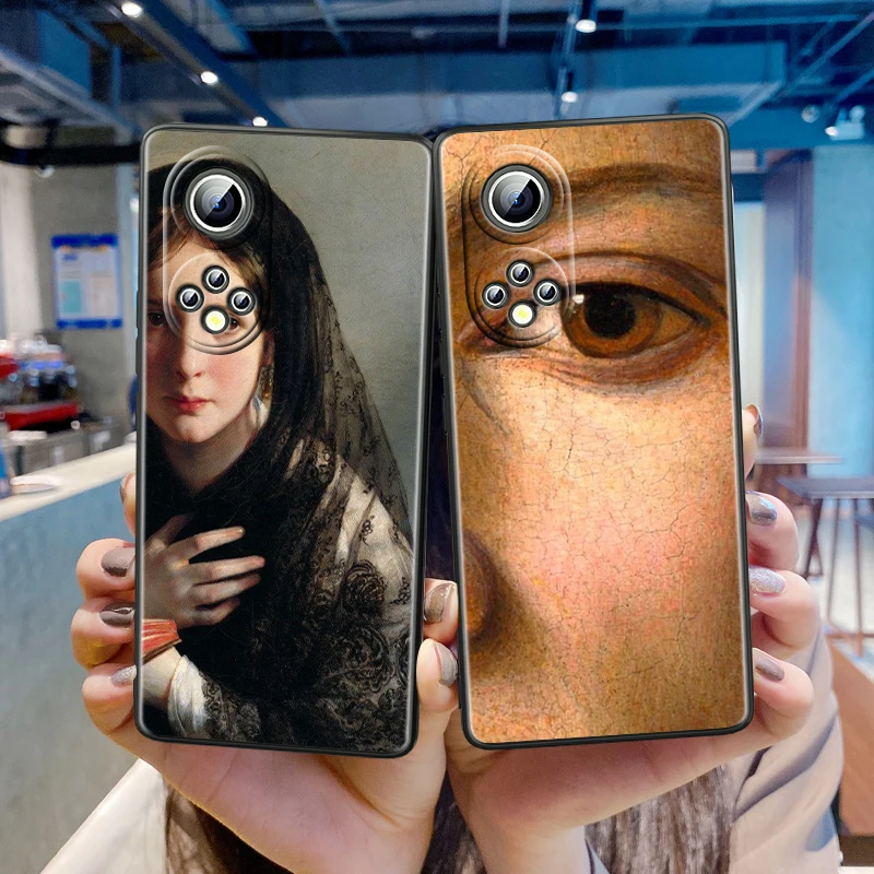 

Paintings The Birth Of Venu For Honor 60 50 Pro X20 SE V30 Magic3 Play 5T 5G 30 Lite X30i 30S Soft Black Phone Coque Fundas