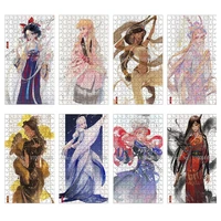 3005001000 pieces jigsaw puzzles chinese style disney princess portrait educational toys adults kids intellectual puzzle games