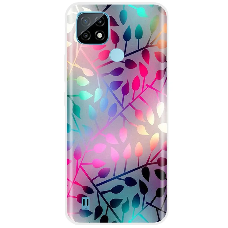 Чехол для OPPO Realme C21Y мягкий силиконовый чехол из ТПУ телефона C21 Y RMX3261 C 21Y оболочка