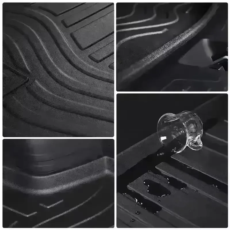 Для Toyota Vios FS 2008-2024 2014 багажник всепогодный TPE нескользящие коврики в