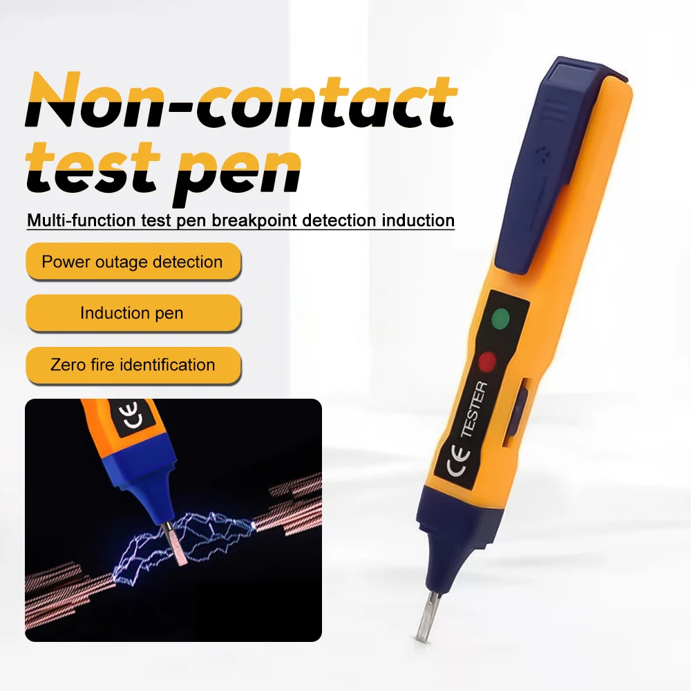 

Continuity Voltage Detector Smart Non-Contact Voltage Tester Pen Meter AC/DC Electric Sensor Test Pencil Voltage Indicator