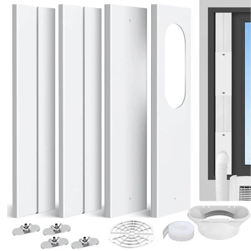 

Портативный оконный комплект для кондиционера, комплект для переноски окон кондиционера, для установки в горизонтальном и вертикальном положении переменного тока