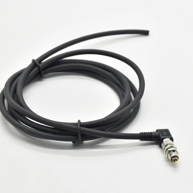 

High Quality M8 8-pin Sensor Connector Waterproof Elbow with Wire Plug Male and Female 3 4Pin +2m PVC Wire A Type