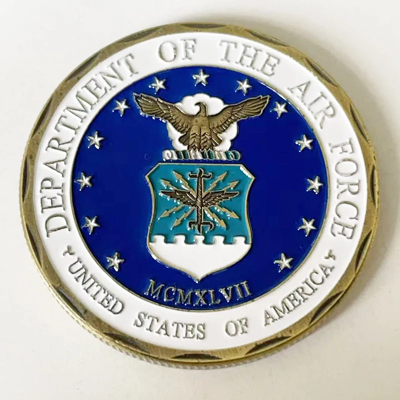 

Медная военная монета Департамента ВВС