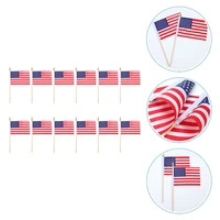 12pcs events independence day party small american flags small american flag cheering stick flag small usa flags
