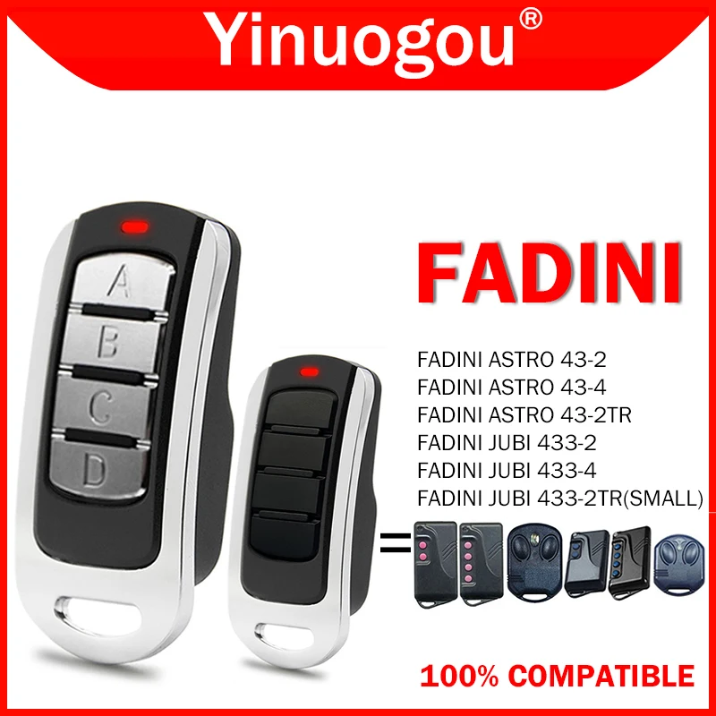 FADINI ASTRO 43-2 43-4 43-2TR JUBI 433-2 433-4 433-2TR SMALL дубликатор дистанционного управления