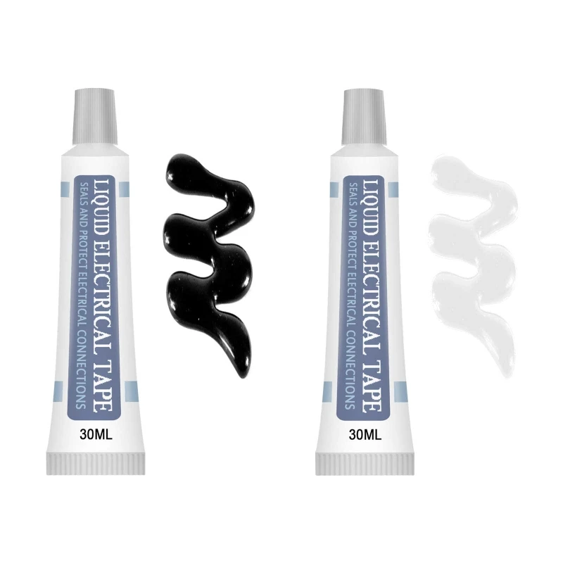 

30ML Liquid Insulation Electrical Tape Insulation Wire Repair High Temperature Resistant Flame Retardant Waterproof Glue