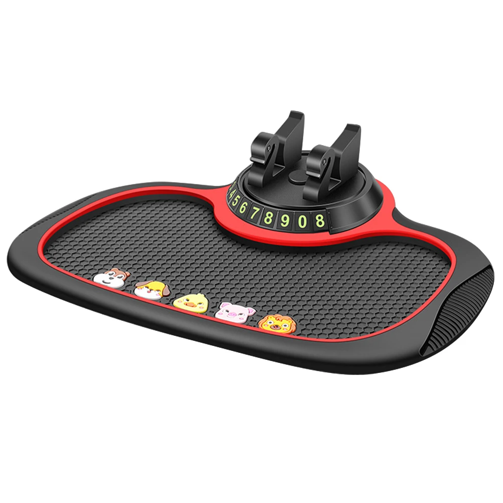 

Non Slip Phone Pad for Car 360Degree Rotating Phone Holder Car Dashboard Anti Slip Rubber Pad for Phones Sunglasses Keys