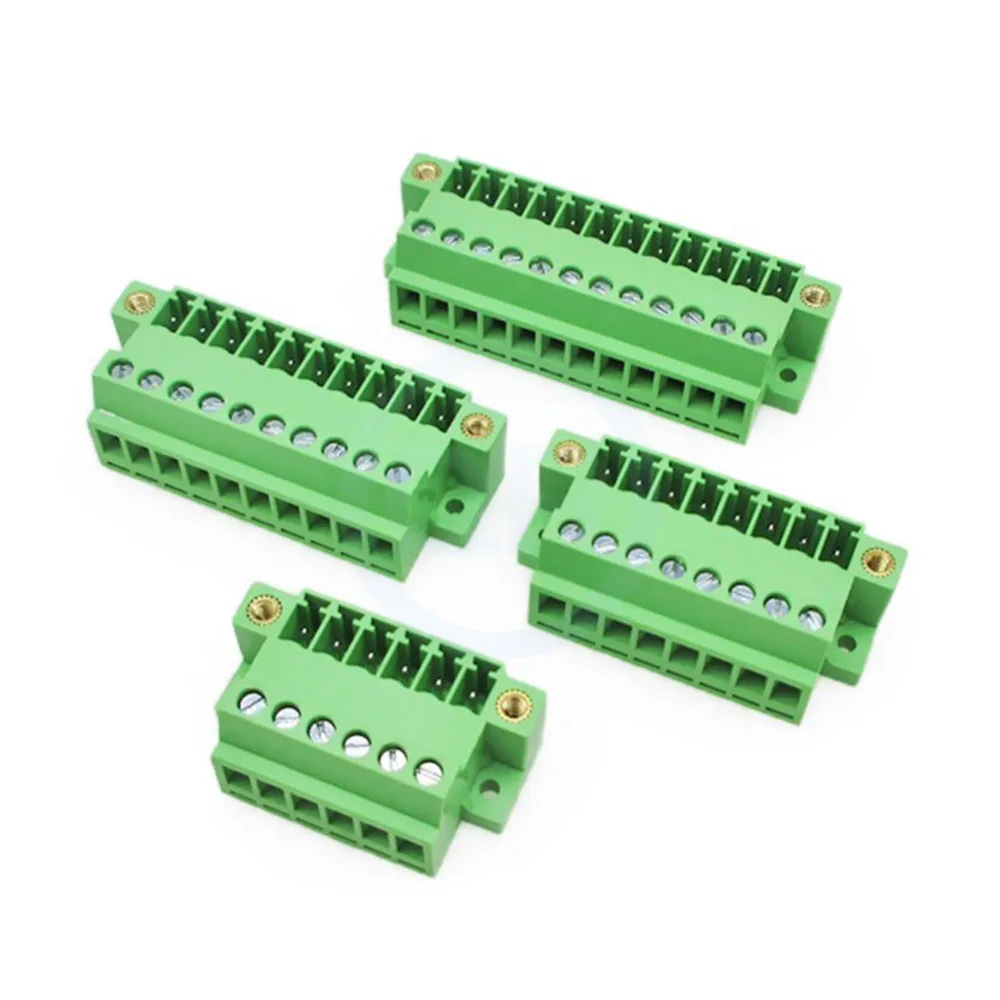 Фото (5 шт.) KF 2EDG-GBM-3.81MM с фиксированной клеммной колодкой 15EDG GBM 3.81 с верхней и нижней вилкой фланцевого штифта 2EDG-GBM 2-16Pin №3