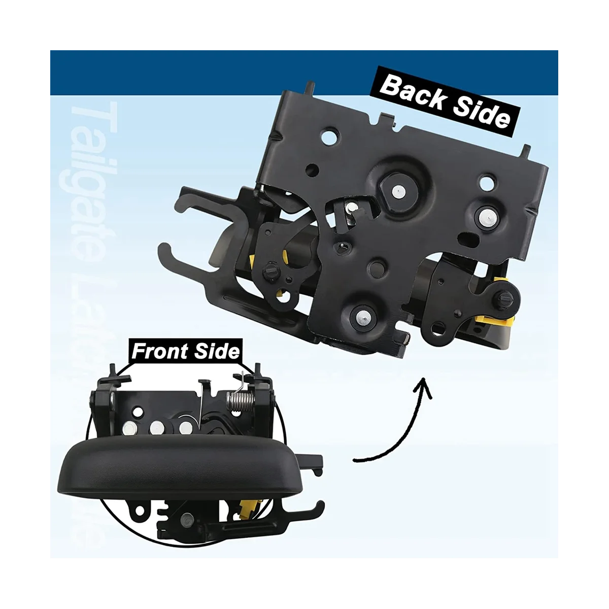 Женская ручка для Chevy Chevrolet защёлка крышки багажника 2500 Pickup 2002 2003 2004 2005 заменяет 2006