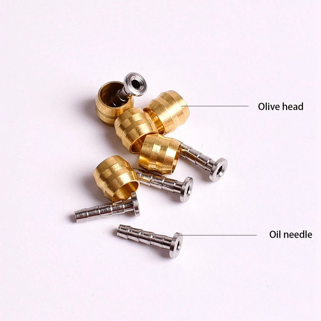 12 компл. MTB горный велосипед оливковый и запасная часть шланга гидравлического