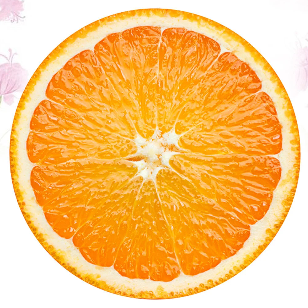 3D наклейка фруктовые напольные наклейки трехмерная настенная круглая плитка для