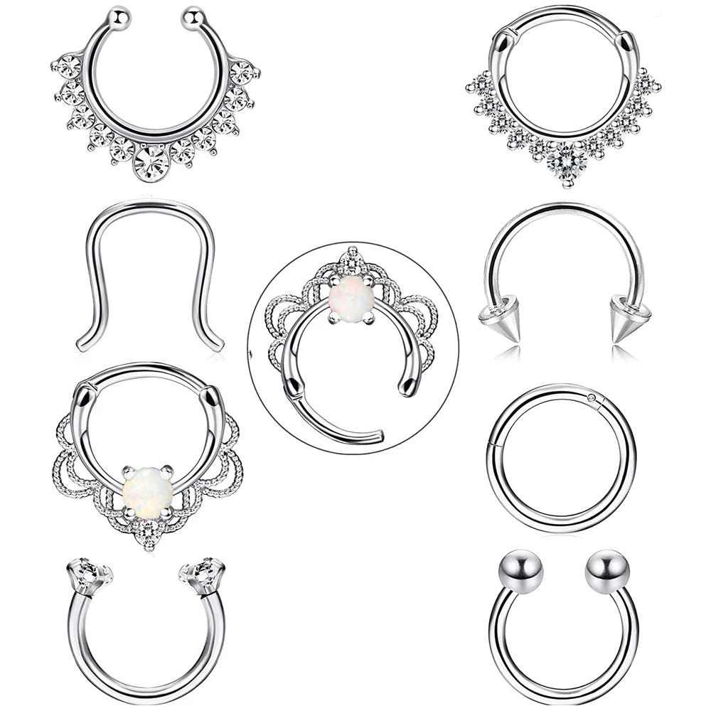 Кольцо для перегородки из нержавеющей стали 8 видов |