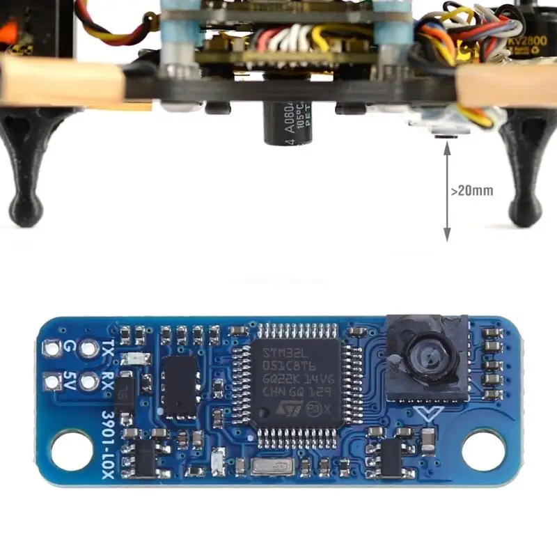 Плата модуля датчика потока MATEK 3901-L0X для контроллера полета дронов