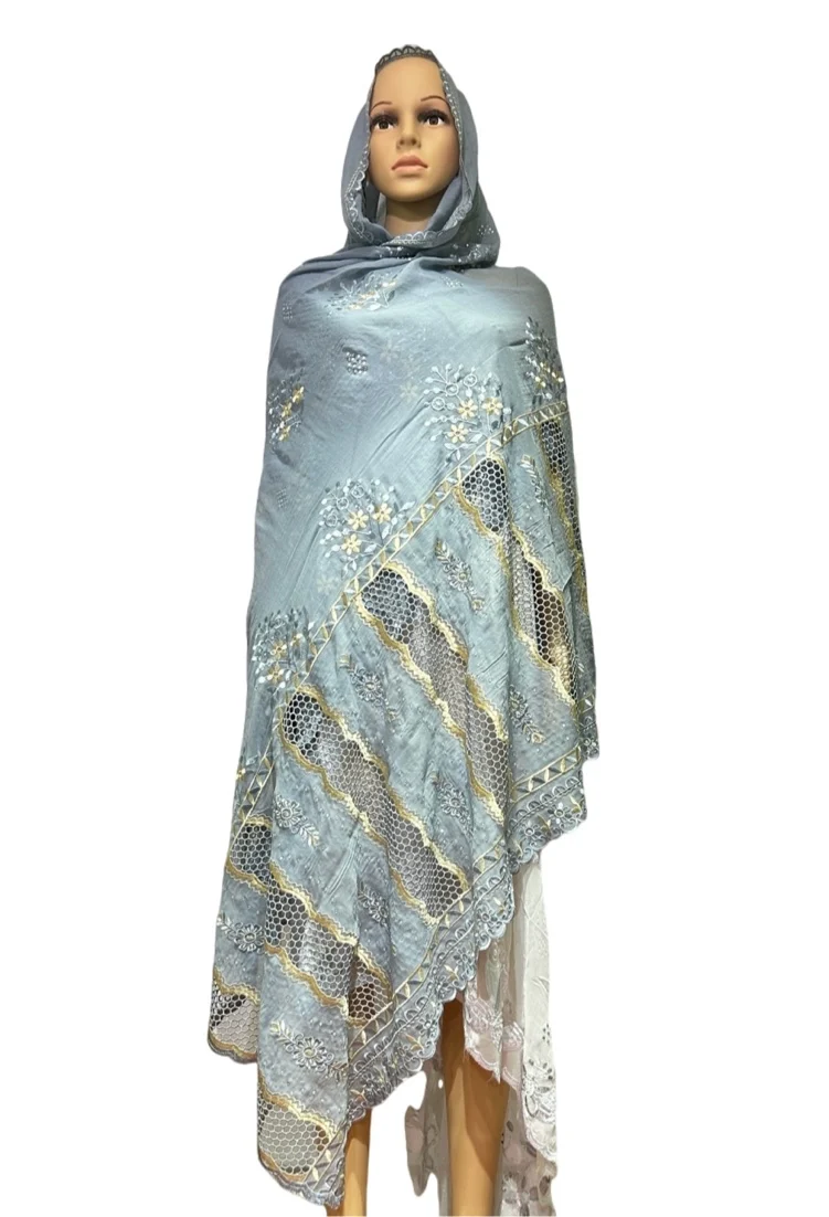 Шарф-хиджаб из хлопка