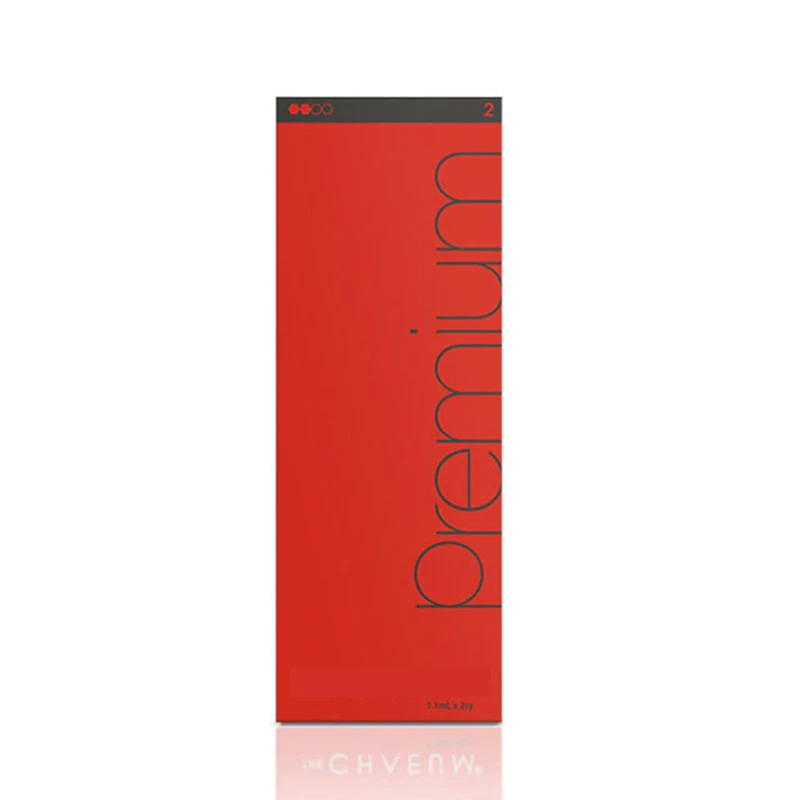 

2pcs*1.1ml Chaeum Premium HA Lip Hyaluronic Acid Lip Face Nose For Hylauron Pen With box