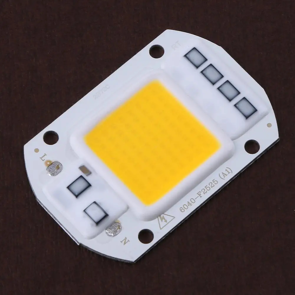 

50W LED COB Light Beads LED Source Chip AC 220V for LED Light Lamp Spotlight Diode Lamp Searchlight Lamp Source