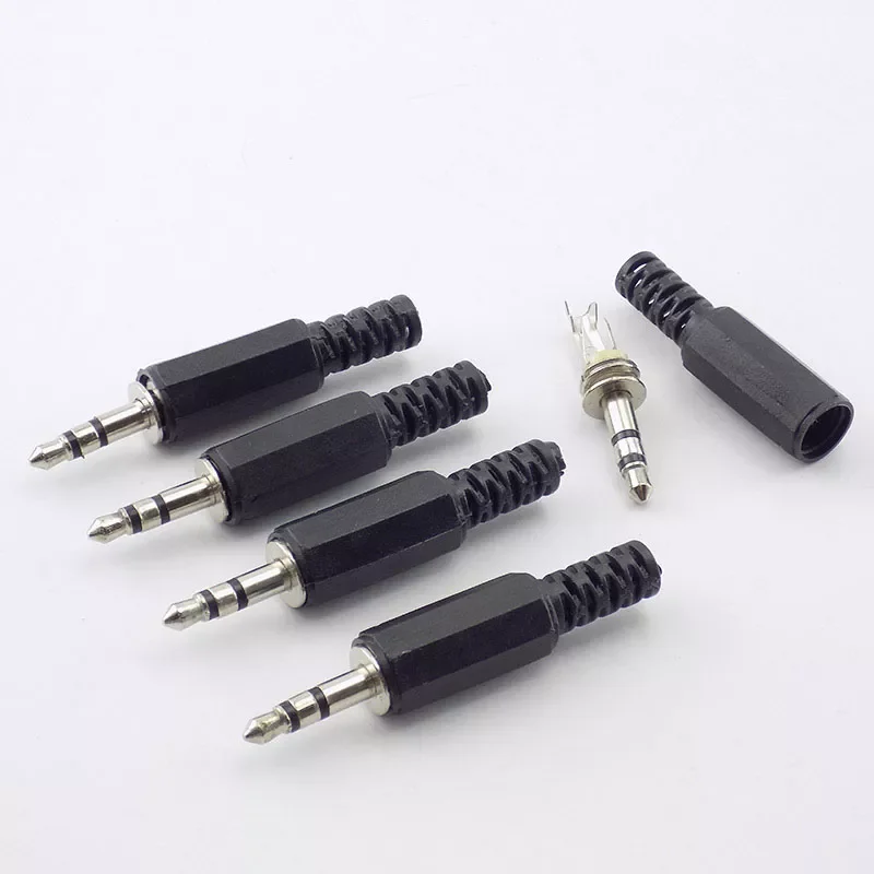 

Новинка 10 шт. 3,5 мм штекер RCA 2-полюсный Моно Стерео Аудио Видео двойной аудио штекер для наушников штекер переходник для наушников носок