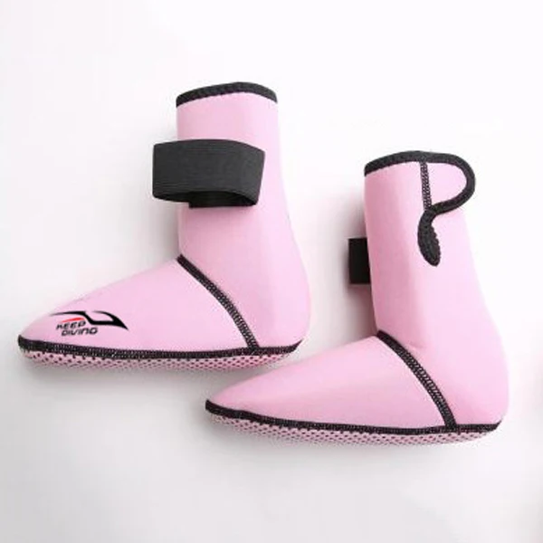 

1pair Swimming Surfing Socks Thicken Breathable Hi Top Neoprene Boots for Water Sports Accessories Swimming Diving