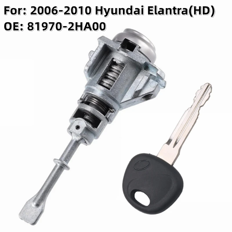 

XIEAILI OE: 81970-2HA00 OEM цилиндр автоматического замка левой двери для Hyundai Elantra 2006-2010 годов (HD) с 1 шт. ключом