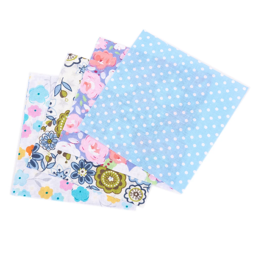 Пучок ткани для шитья 10*10 см 100 шт. разные цвета хлопковые поделки сделай сам