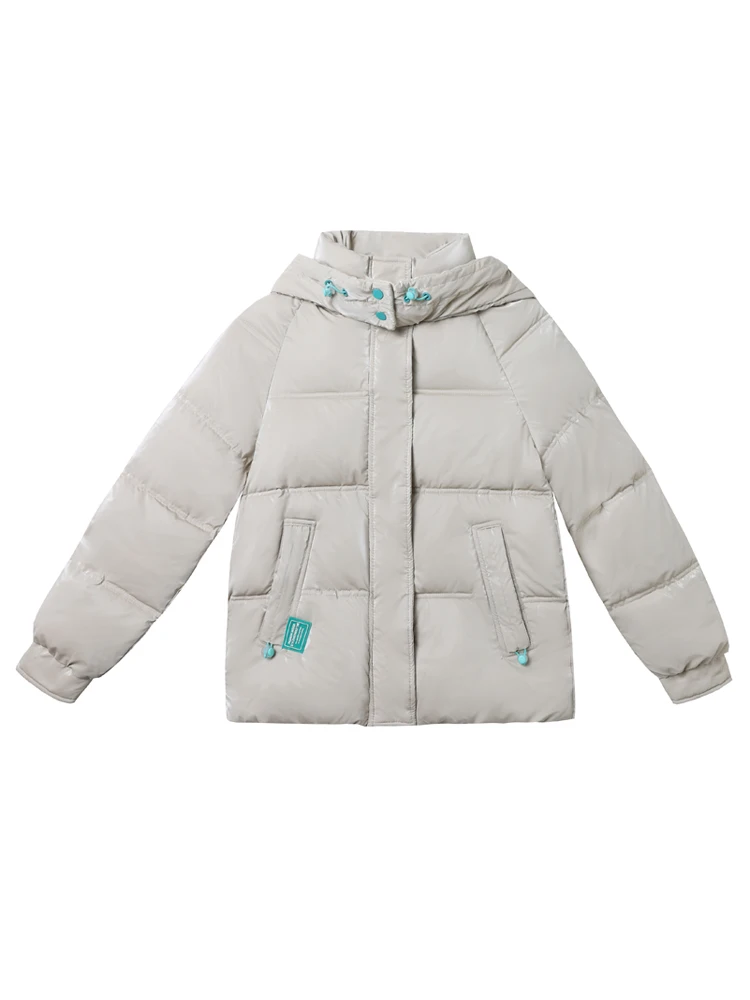 

Winter Coat Women 2022 Luxury Designer Hooded Puffer Jacket Windproof Cotton Padded Super Warm Outerwear Factory Supply