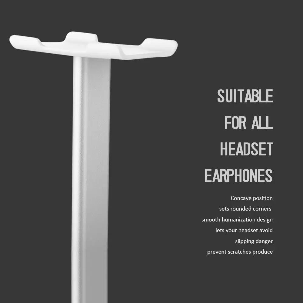 

Bar Flexible Headrest Earphone Display Rack Hanger Bracket Display Holder Headphones Stand Holder Fashion Headphones Storage