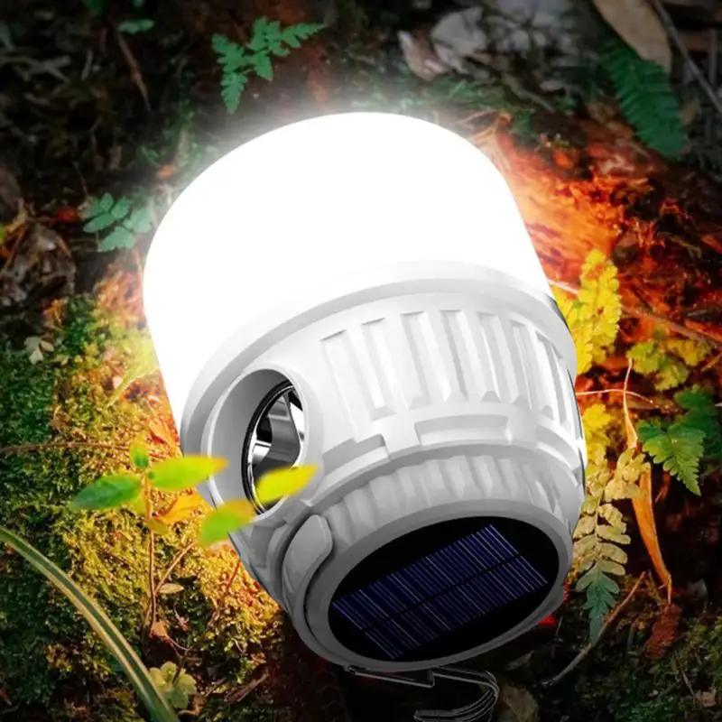 

Portable Solar Charging Night Market Night Lamp Portable Solar Led Camping Light 100w Lantern Emergency Lights For Bbq Hiking