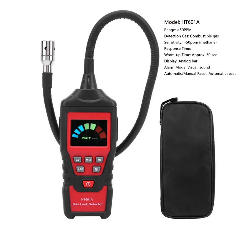 

Детектор горючих газов HT601A, детектор природного газа и метана, устройство сигнализации спиртового бензина