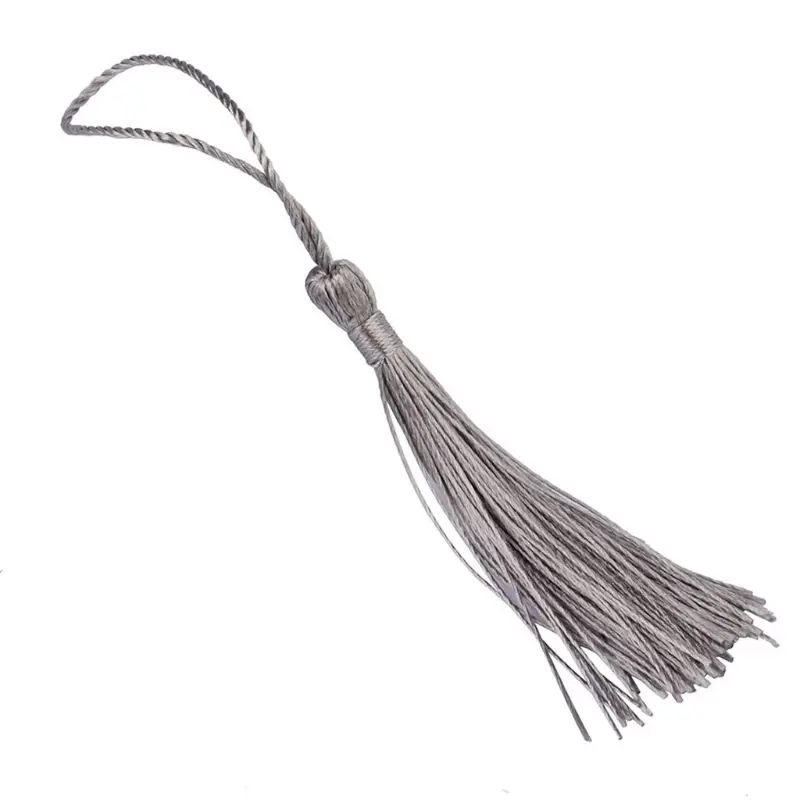 

Decorate Tassels Multi-color Bead Counter Decoration Polyester Tassels with Hanging Ring Silk Sewing Gift for Men