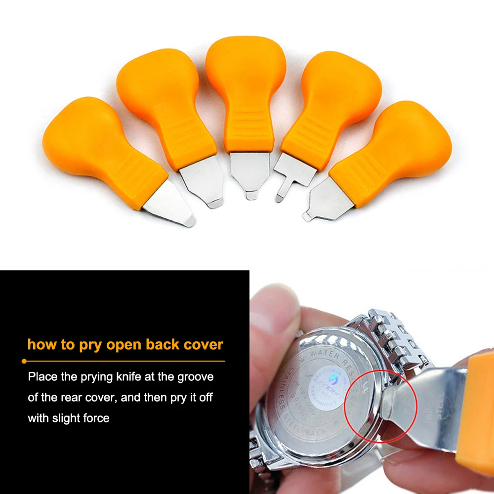 Watch Repair Tool Watch Case Opener Knife Back Cover Pry Remover for Battery Replacement Watch Accessory Repair Tool wholesale